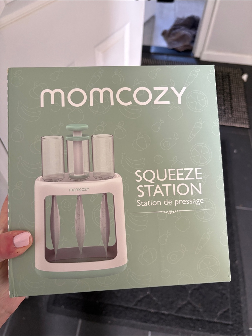Momcozy Squeeze Station, Baby Food Maker, Pouch Filler for Baby Puree